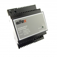 elfex Hutschienen-Netzteil 60W, 10-15V DC einstellbar, EFX060-GP12V